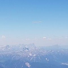 Verortung via Georeferenzierung der Kamera: Aufgenommen in der Nähe von Gemeinde Heinfels, Österreich in 3700 Meter